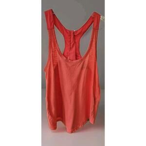 Banana Republic womens Sz MEDIUM Tank Top Peach lightweight